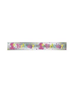 Banderin 3,6m One-Derful Girl ***OFERTA DTO NO ACUMULABLE
