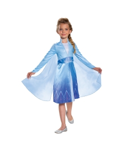 Disfraz Disney Frozen 2 Elsa De Viaje Classic Talla 7-8 Años