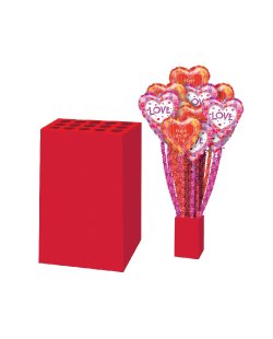 Acc expositor Red Floor Corral 16''/41cm d x 24''/64cm h - 16''/41cm d x 24''/64cm h 