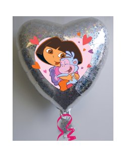 18/45cm Dora &amp; Botas Holografico ***OFERTA DTO NO ACUMULABLE