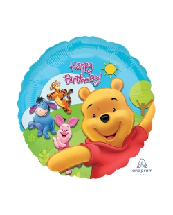 18/45cm Pooh & Friends Sunny Birthday