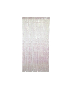Cortina Flecos Foil Iridiscente 1x2m