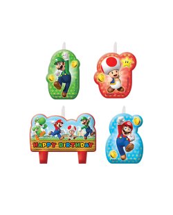 VELA MINI FORMAS SUPER MARIO ***OFERTA DTO NO ACUMULABLE