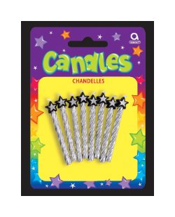 Vela Plata Con Estrella ***OFERTA DTO NO ACUMULABLE