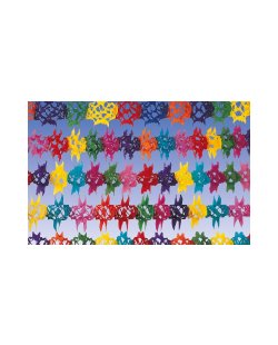 Guirnalda Papel Brillante Surtida 17X400cm 