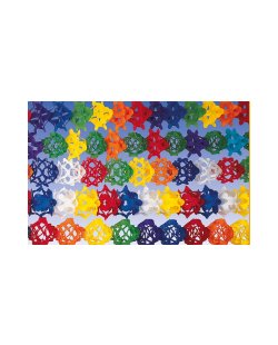 Guirnalda Papel Oscuro Surtida 17X400cm 