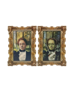 Recortable Cuadro Mujer Halloween 