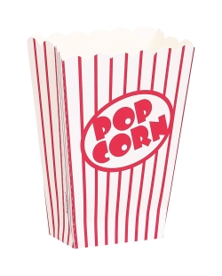 Cajas Pequeñas Palomitas 13 X 9 X 5,72cm