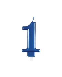 Vela Azul Metal Nº 1