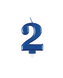 Vela Azul Metal Nº 2