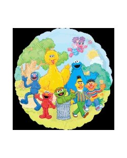 18/45cm Barrio Sesamo Grupo ***OFERTA DTO NO ACUMULABLE