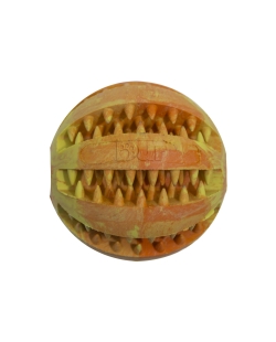 Pelota Porta Snacks Amarilla y Naranja 7cm Aroma Vainilla ***OFERTA DTO NO ACUMULABLE