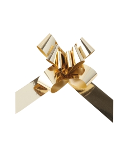 Lazo Facil Metal Oro 14mm Polipropileno ***OFERTA DTO NO ACUMULABLE