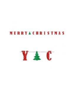 Banderin Merry Xmas 