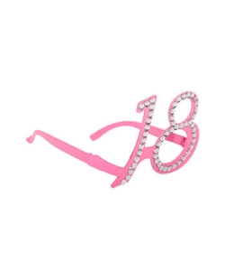 Gafas Rosas Diamantes Nº 18