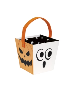 Cubo Murcielagos Y Sustos Carton