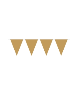 Banderin Oro 10m