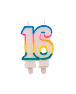 Vela Multicolor Nº 16