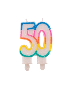 Vela Multicolor Nº 50