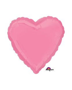 18/45cm CORAZON ROSA CHICLE BRILLANTE