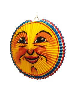 Farolillo Papel Ignifugo Circul.Luna 42cm 