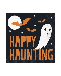 Servilletas 33X33cm Happy Haunting