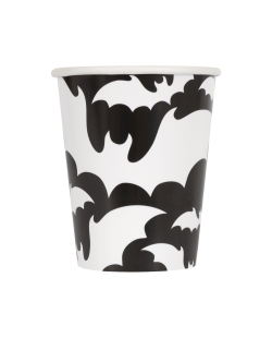 Vasos 266ml Murcielagos Carton