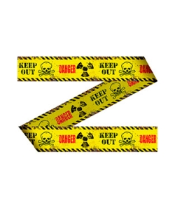 Cinta Señal Danger Keep Out 15M