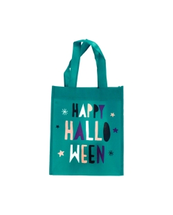 Bolsa Truco O Trato Happy Halloween Turquesa