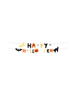 Guirnalda Letras Happy Halloween
