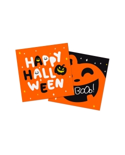 Servilletas 33X33cm Halloween Booo!