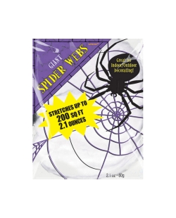 Telaraña Blanca Halloween 60gr