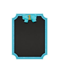 Pancarta 1st Birthday Boy 17.7cm x 22.8cm  ***OFERTA DTO NO ACUMULABLE