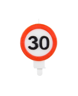 Vela Señal Trafico Nº 30