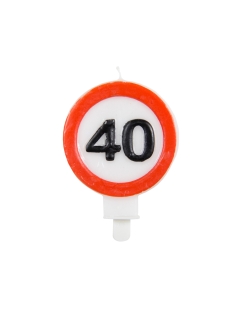 Vela Señal Trafico Nº 40