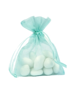 Bolsa Menta 7.5X10cm Tela Organza ***OFERTA DTO NO ACUMULABLE