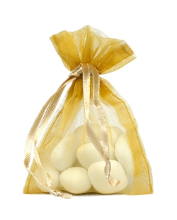Bolsa Oro 7.5X10cm Tela Organza ***OFERTA DTO NO ACUMULABLE
