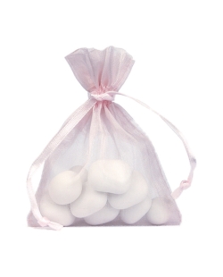 Bolsa Rosa 7.5X10cm Tela Organza ***OFERTA DTO NO ACUMULABLE