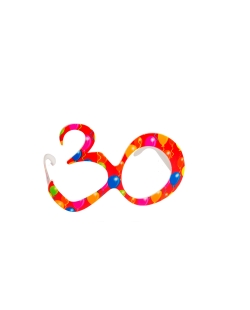 Gafas Rojas Globos Nº 30