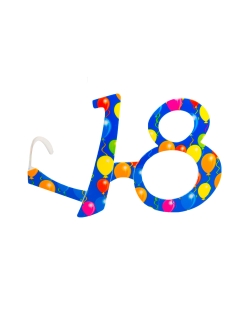 Gafas Azul Globos Nº 18