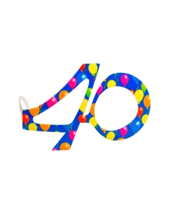 Gafas Azul Globos Nº 40