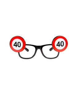 Gafas Señal Trafico Nº 40