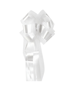 Lazo Facil Tul Blanco 100mm Polipropileno Y Poliester ***OFERTA DTO NO ACUMULABLE