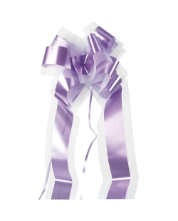 Lazo Facil Tul Lila 100mm Polipropileno Y Poliester ***OFERTA DTO NO ACUMULABLE