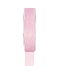 Cinta Organdi Rosa 7mm X 20m Poliester ***OFERTA DTO NO ACUMULABLE