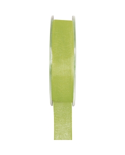 Cinta Organdi Verde 7mm X 20m Poliester ***OFERTA DTO NO ACUMULABLE