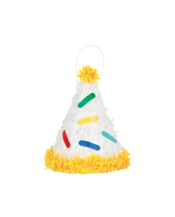 Piñata Mini Deco. Gorro Fiesta 17X15cm