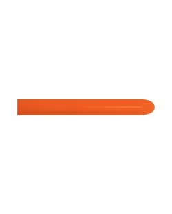Globo Latex Modelar 260 Sempertex Fashion Solido Naranja 5cm X 150cm
