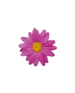 Flor Fucsia 5cm Tela ***OFERTA DTO NO ACUMULABLE