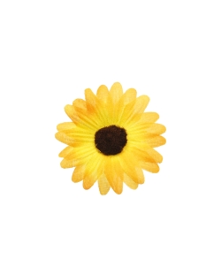 Flor Amarillo 5cm Tela ***OFERTA DTO NO ACUMULABLE